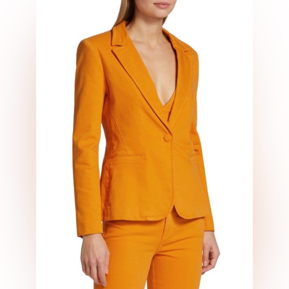 ALICE AND OLIVIA Macey Solid Blazer SZ 6